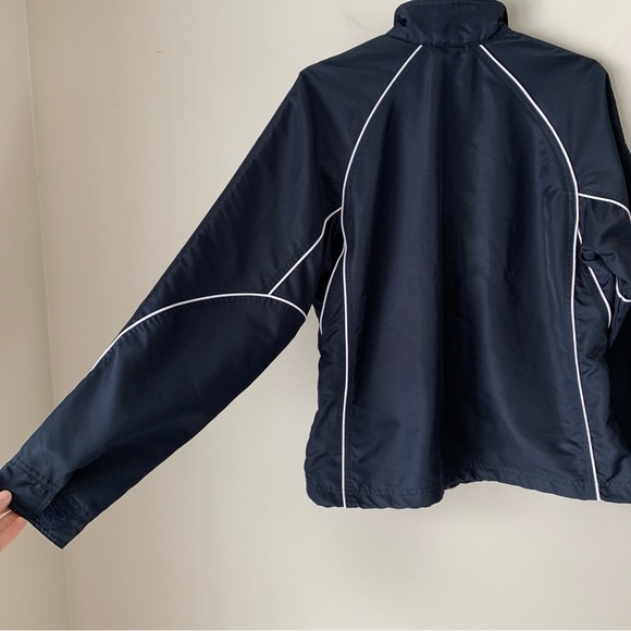North END windbreaker Navy Jacket Ladies Size Large - Picture 4 of 10
